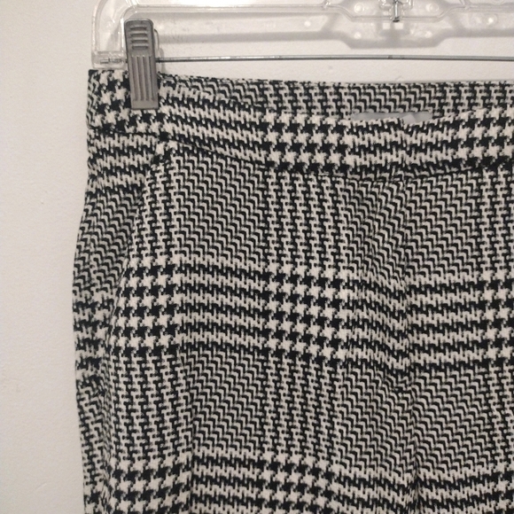 H&M - Houndstooth Plaid High Rise Skinny Pants - Picture 3 of 14